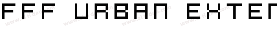 FFF Urban Extended字体转换